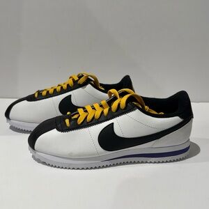 Nike‎ Cortez Leather Rare LA Lakers BV2527-100 size 6 men/kids 7.5 women